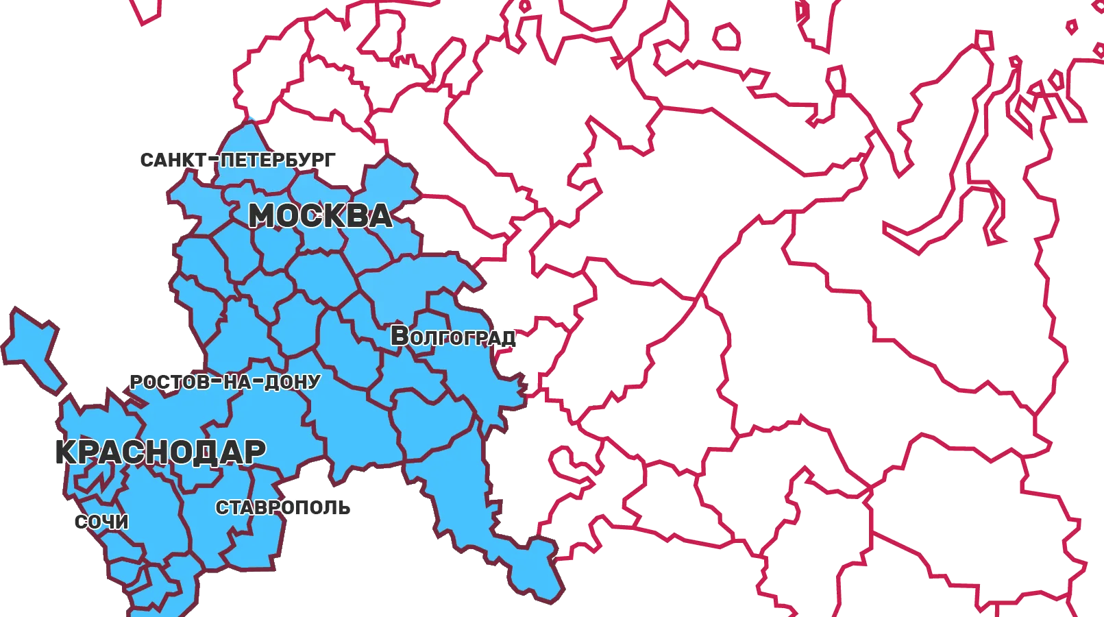 Карта в Приморско-Ахтарске